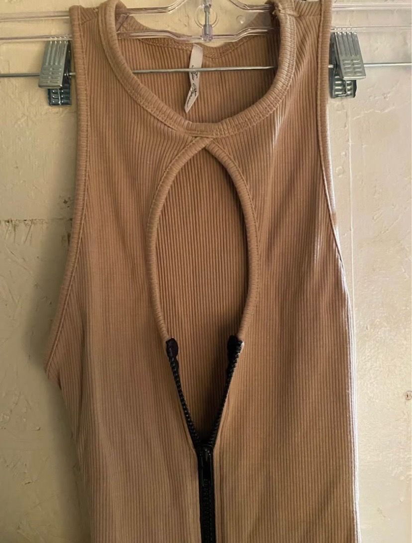 Zip up bodycon dress NWT Small - photo 2