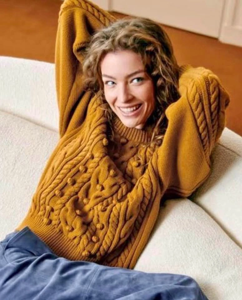 Sézane Melvin jumper, bronze, XXS, NWT