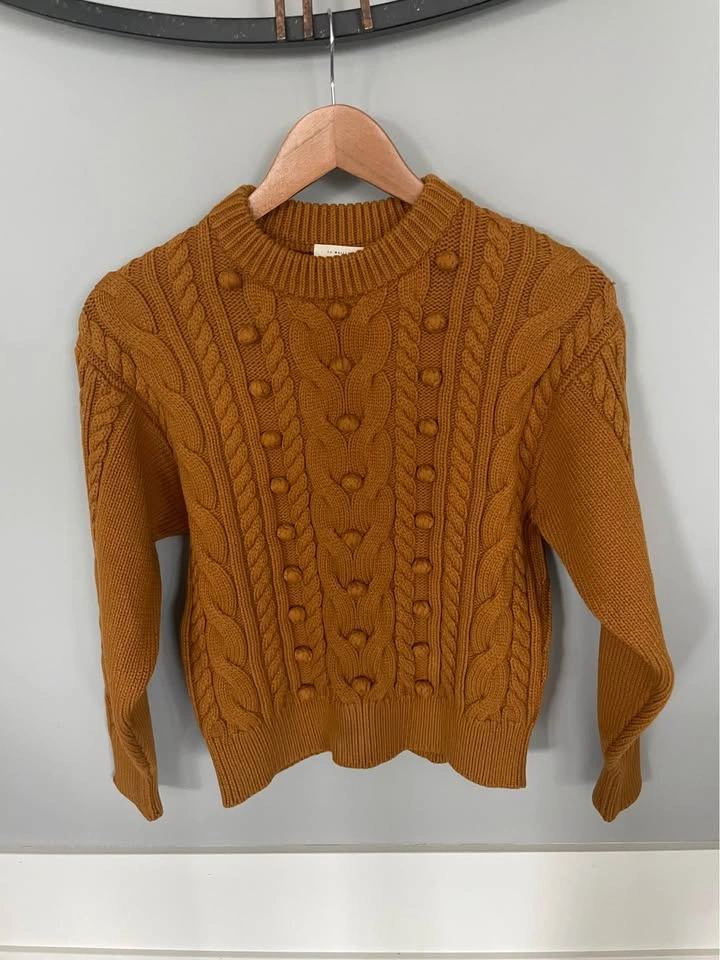 Sézane Melvin jumper, bronze, XXS, NWT - photo 3