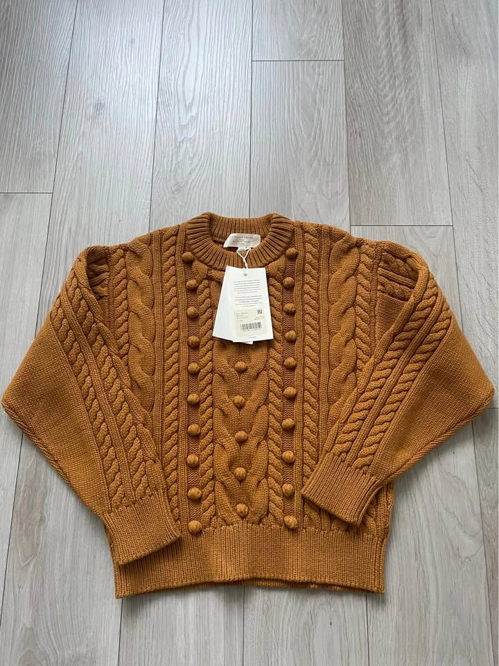 Sézane Melvin jumper, bronze, XXS, NWT - photo 4