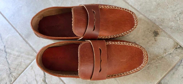 Germán Patiño Leather Loafers