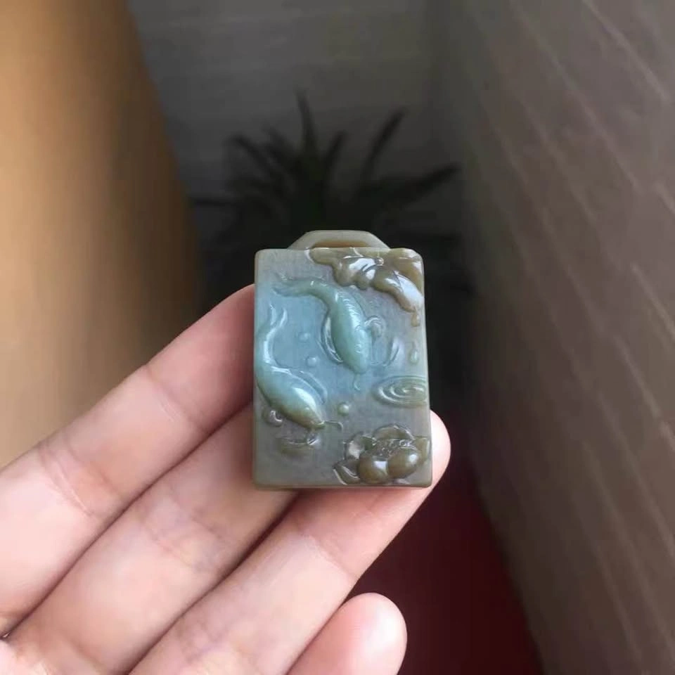 Jade Pendant-Sugar Blue - photo 2