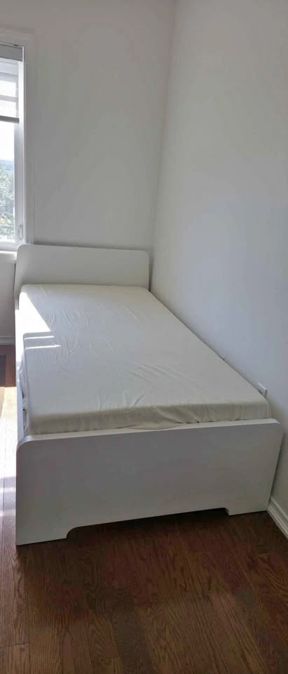 IKEA Twin Bed Frame with slatted base
