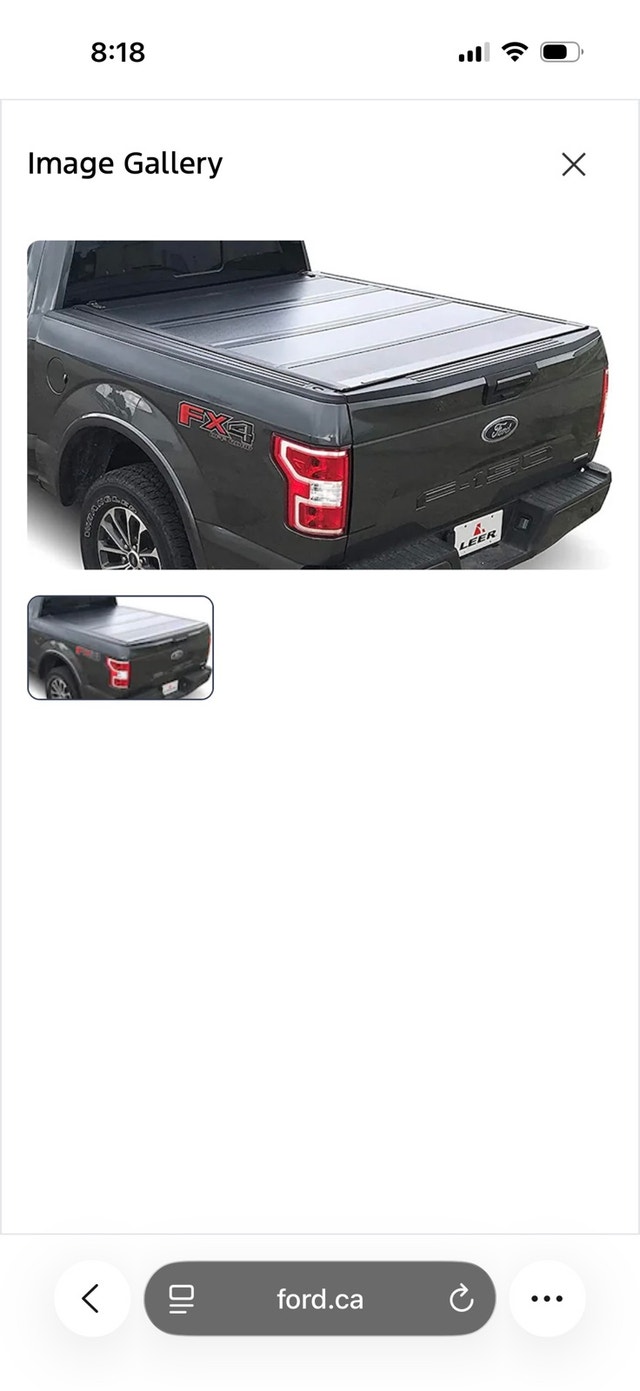 Leer Hard Shell Folding Tonneau Cover for Ford F150 5'5" - photo 3