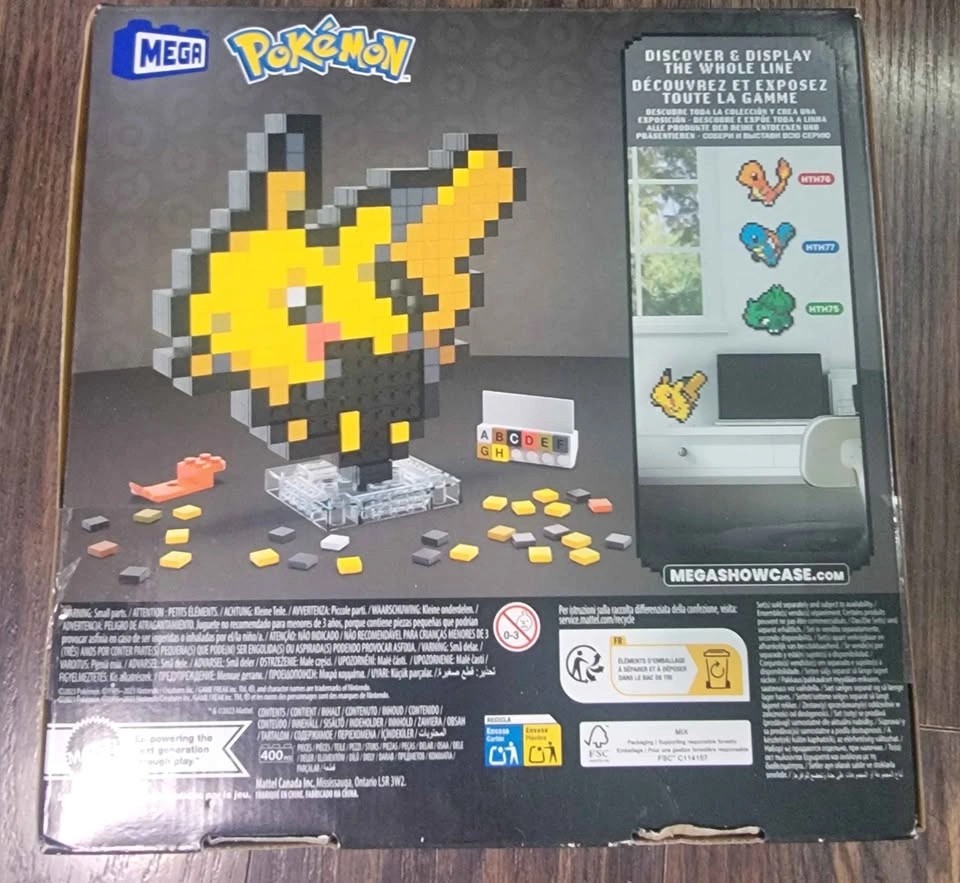 NEW! Pokémon Pikachu Mega Lego set $40 - photo 2