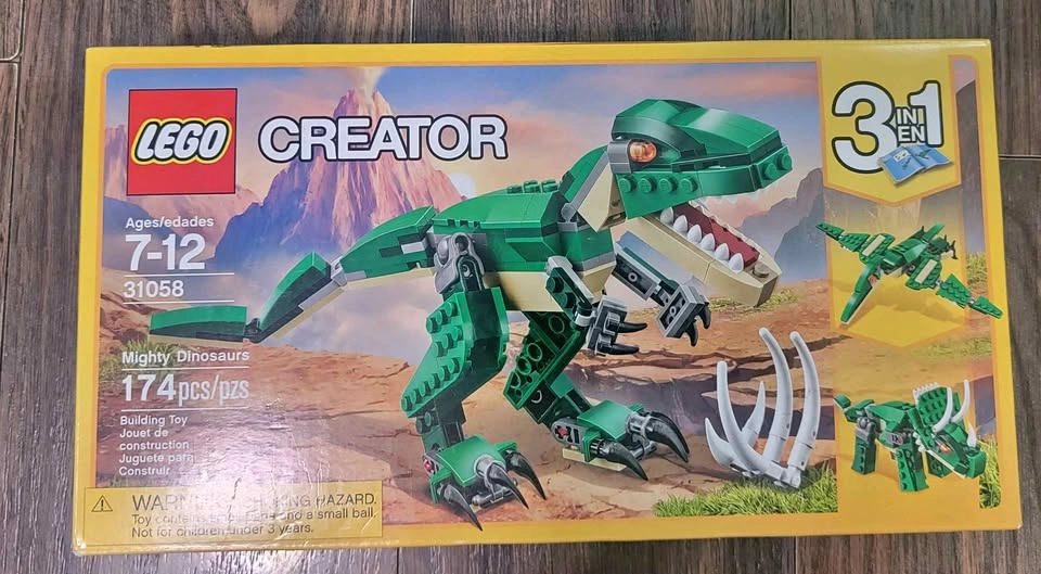 NEW! Lego Creator T-Rex set 3 in 1 $25