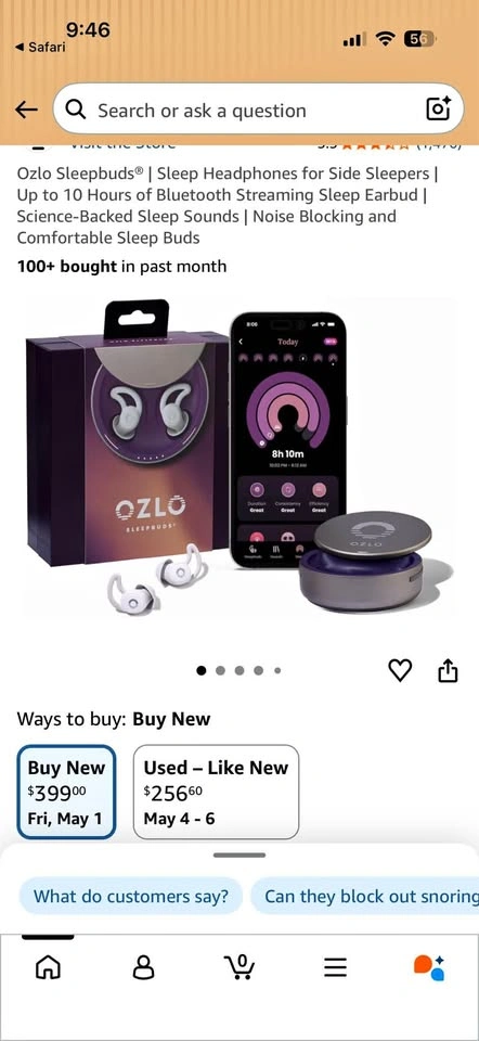 Ozlo sleep bud