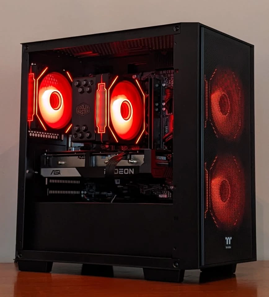 Budget Intel Gaming Pc | i5 11400f - Rx 6600xt - 16gb ddr4 - photo 2