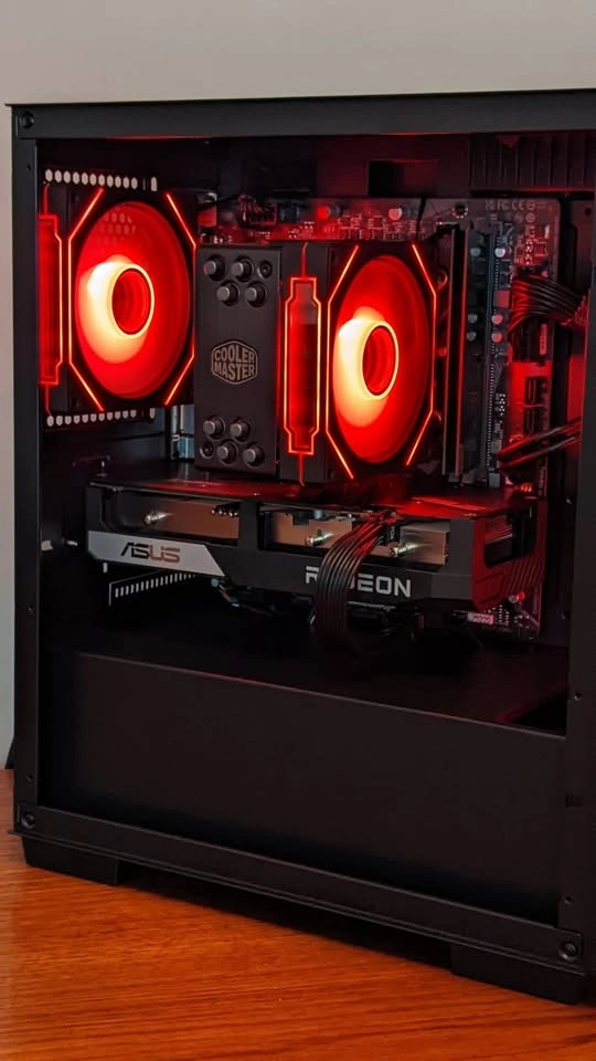 Budget Intel Gaming Pc | i5 11400f - Rx 6600xt - 16gb ddr4 - photo 3