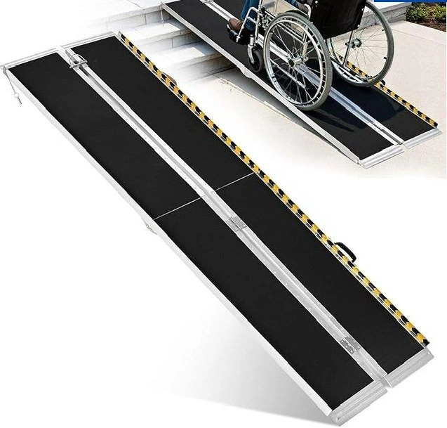 8Ft Folding Wheelchair Ramp 800Lb capacity