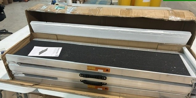 8Ft Folding Wheelchair Ramp 800Lb capacity - photo 2