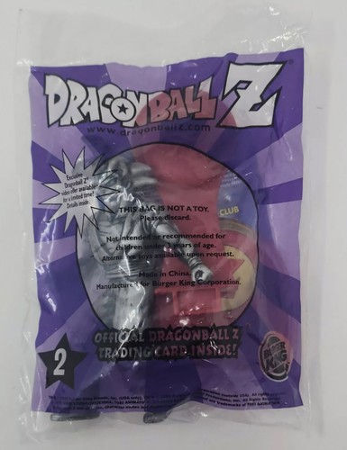 2000 Burger King Dragonball Z Toy Figurine Goku #2 - NEW/SEALED