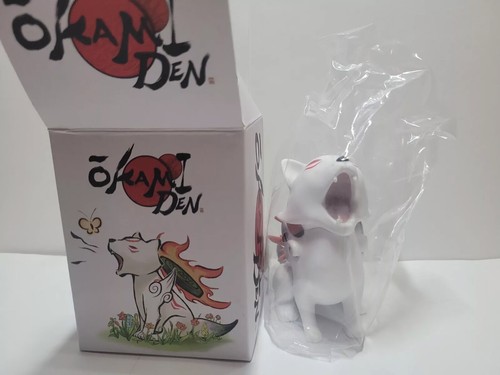 Okamiden Chibiterasu VERY RARE Wolf Vinyl Figure Exclusive