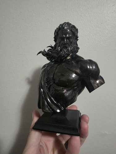 Zeus Bust Sculpture - photo 2