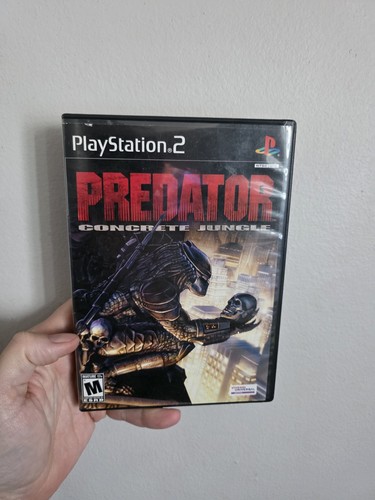 Predator: Concrete Jungle (Sony PlayStation 2, 2005) NTSC Comple