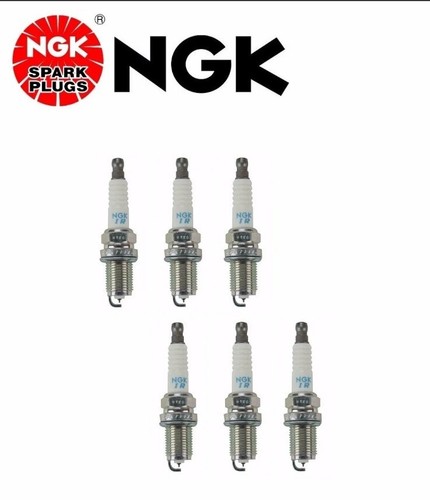 Set of 6 Spark Plugs NGK Laser Iridium For Mitsubishi