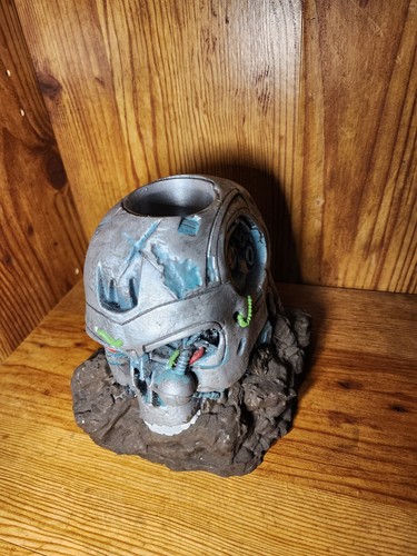 Terminator Pen holder 3D Print and painted finished product - photo 4
