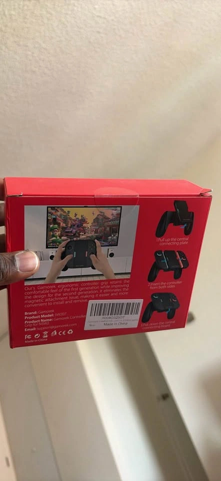 Gamorek Controller Grip for NSW2 Nintendo - photo 2