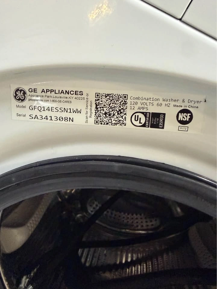 GE GFQ14ESSN1WW Ventless Washer/Dryer Combo - photo 4