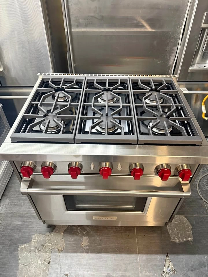 Wolf 6-Burner Gas Range