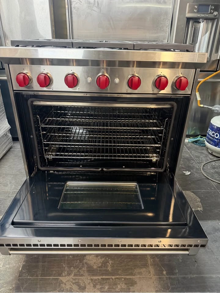 Wolf 6-Burner Gas Range - photo 2
