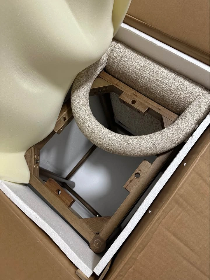 NEW IN BOX Meridian Conrad Counter Stool – Brown Linen - photo 3