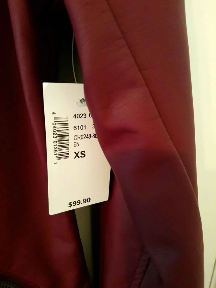 Faux Leather Jacket - photo 4