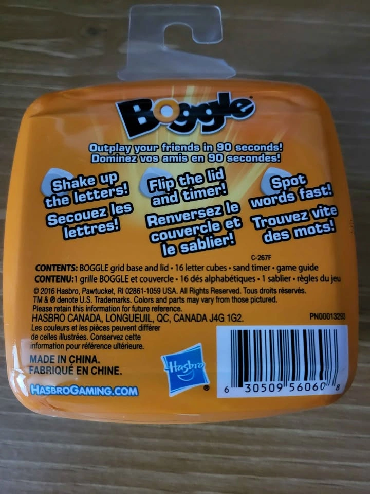 Boggle game- unopened - photo 2