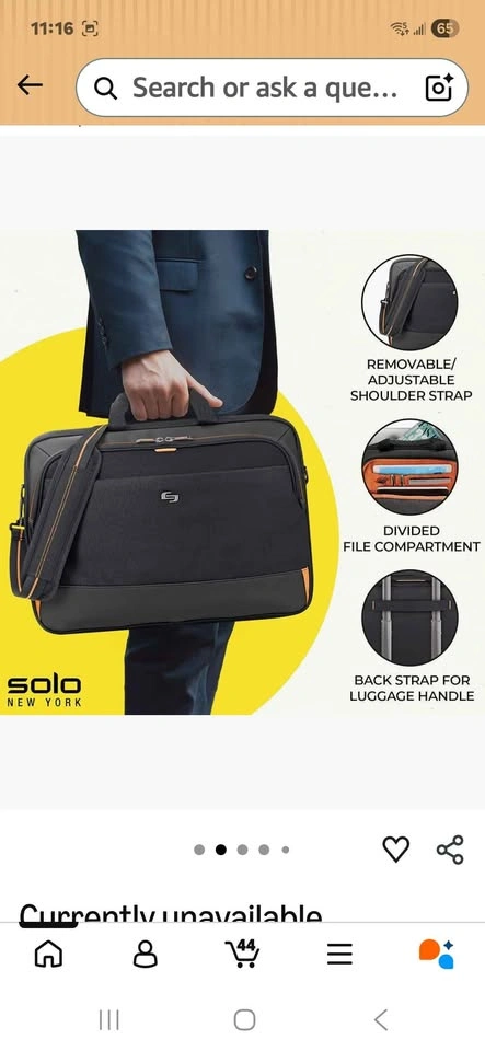 17.3' Laptop Crossbody Bag - photo 2