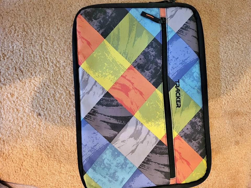 17" Tracker Multi-Color Geometric Laptop Sleeve