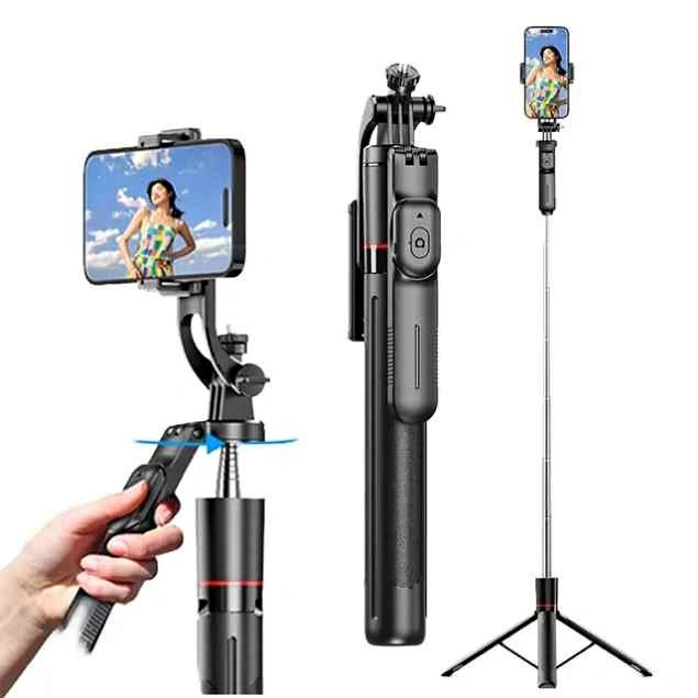 F05 Auto-Opening Tripod Selfie Stick for Smartphones