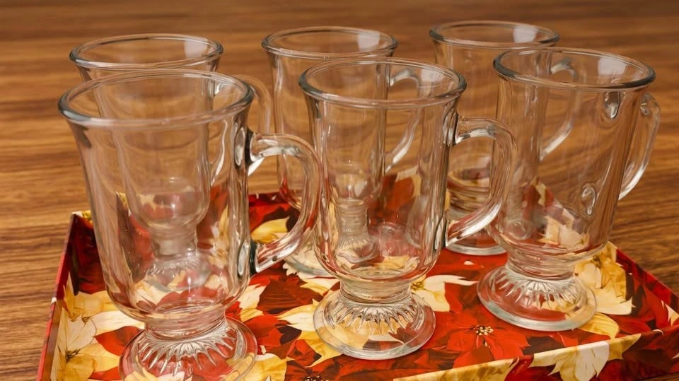 Irish Coffee Mug Glasses x 6 - photo 2