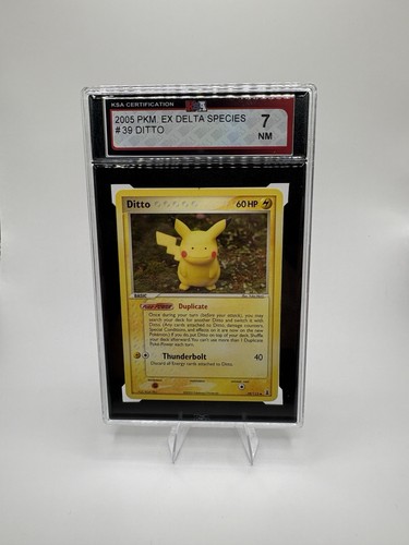 2005 Pokemon EX Delta Species Ditto #39/113 KSA 7 NM Non-Holo