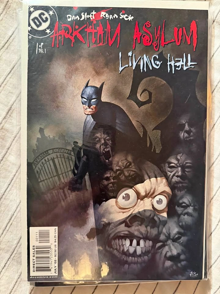 Arkham Asylum: Living Hell (2003) 1-6 + Battle for the Cowl