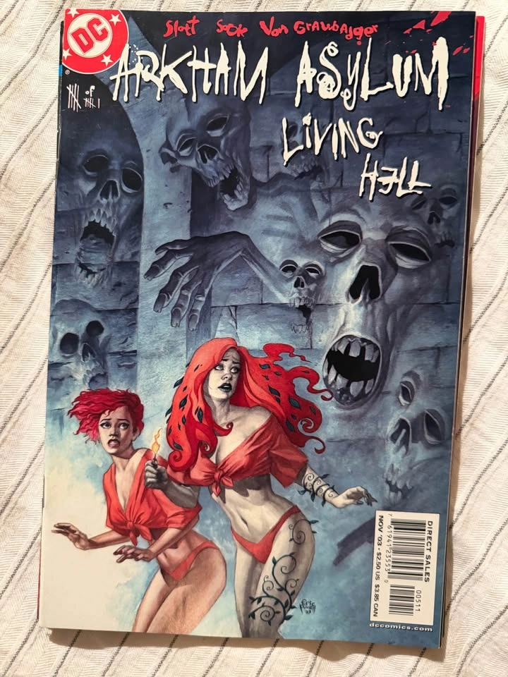 Arkham Asylum: Living Hell (2003) 1-6 + Battle for the Cowl - photo 5