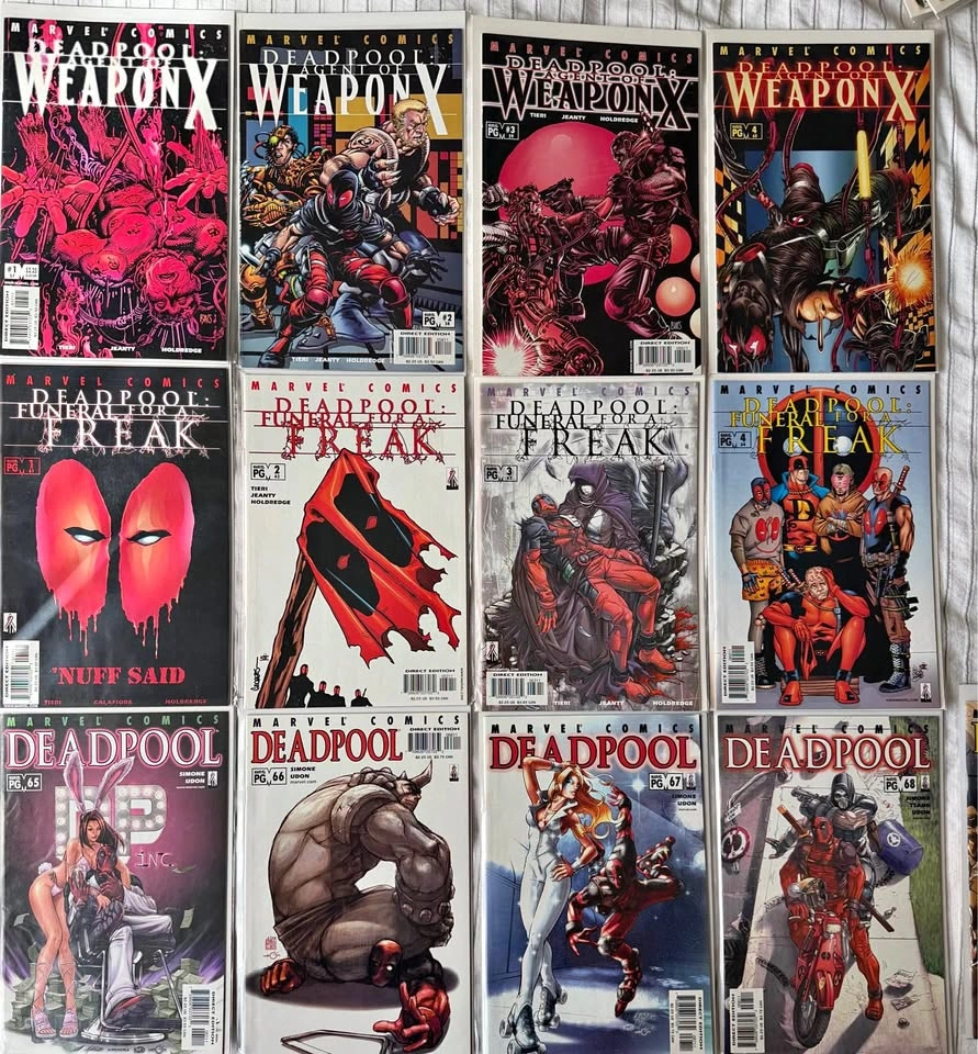Deadpool (1997 Series) 13-Book Lot – Issues #57–69 High Grade NM