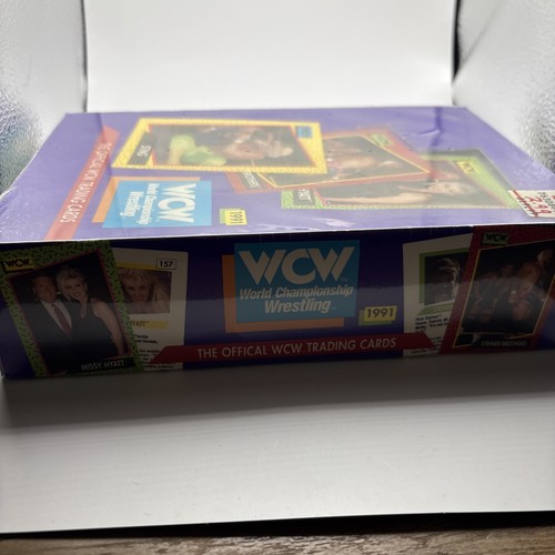 1991 WCW Wrestling Trading Cards Box Sting Ric Flair - photo 3