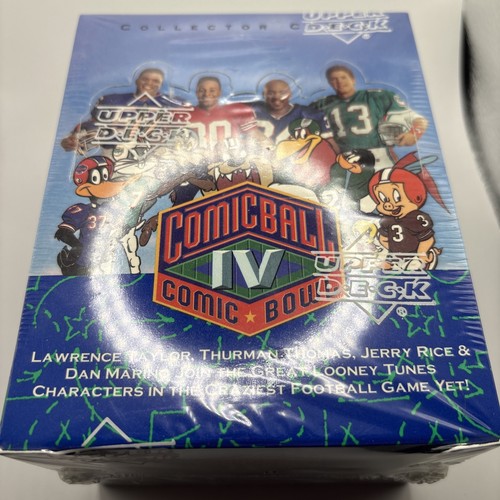 1993 Upper Deck Comic Ball IV Football Sealed Box