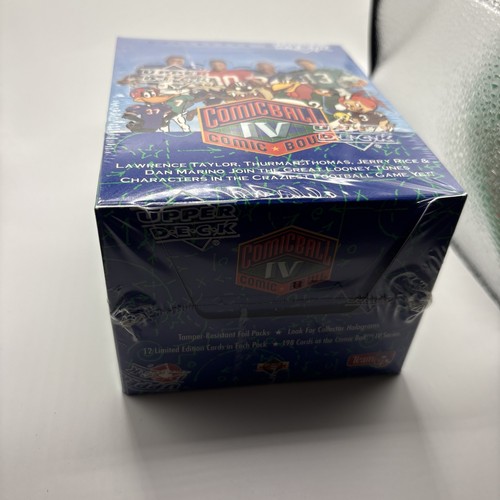 1993 Upper Deck Comic Ball IV Football Sealed Box - photo 2