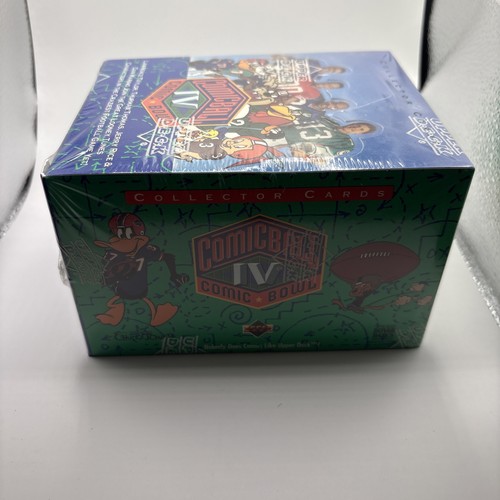 1993 Upper Deck Comic Ball IV Football Sealed Box - photo 3