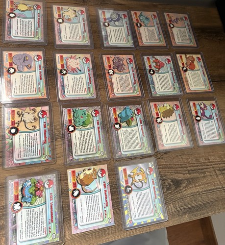 Vintage Pokemon Topps Card Lot TV Animation Holo Foil - photo 2