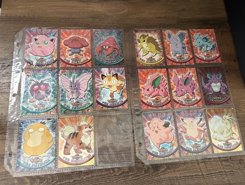 Vintage Pokemon Topps Card Lot TV Animation Holo Foil - photo 3