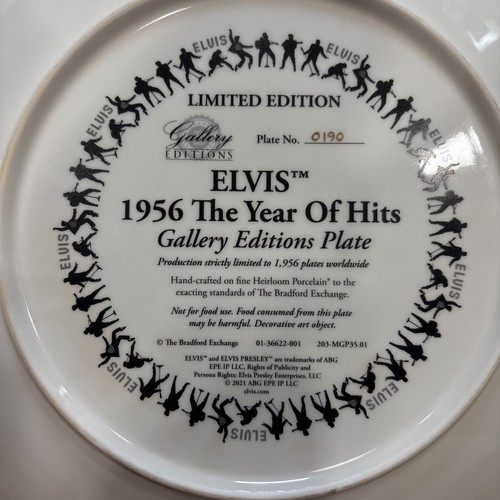 Elvis Presley 1956 Year of Hits Bradford Exchange Plate #0190 - photo 4