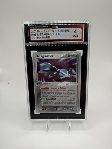 2007 Pokemon Metagross ex #95/108 EX Power Keepers KSA 4