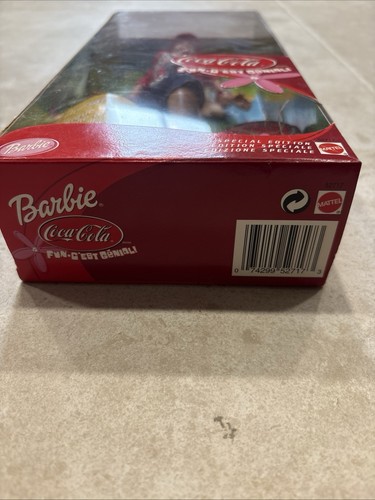 2001 Barbie Coca-Cola Fun Skateboard Doll #52717 Mattel NIB - photo 3
