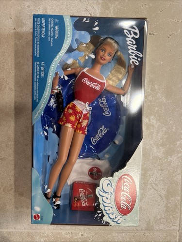 1999 Barbie Coca-Cola Splash Doll Special Edition Mattel Vintage