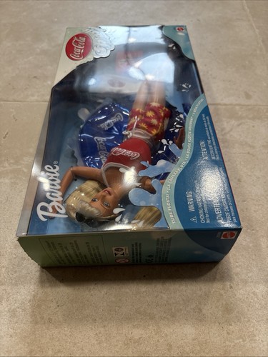 1999 Barbie Coca-Cola Splash Doll Special Edition Mattel Vintage - photo 4