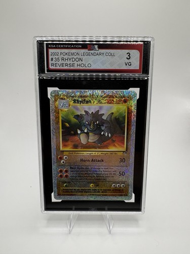 2002 Pokemon Legendary Collection Rhydon #35/110 Reverse Holo KS