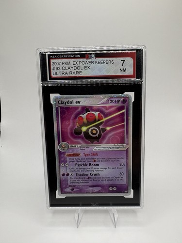 2007 Pokemon Claydol ex #93/108 EX Power Keepers KSA 7 NM