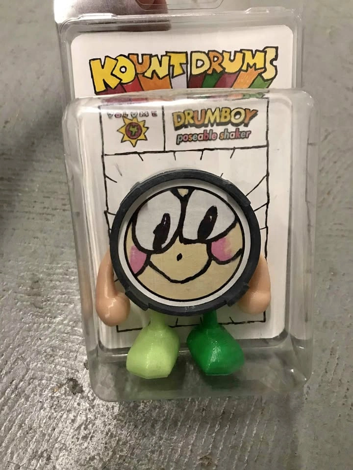 Kount Drums Drumboy Poseable Shaker